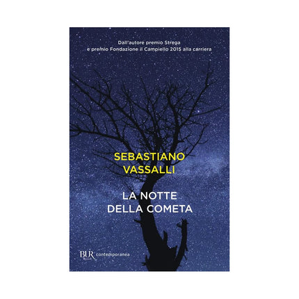 Copertina libro LA NOTTE DELLA COMETA