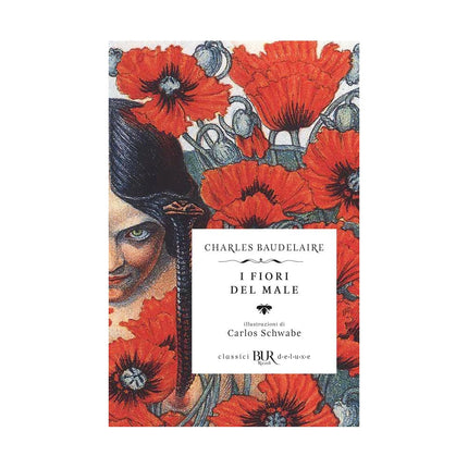 Copertina libro I FIORI DEL MALE. TESTO FRANCESE A FRONT