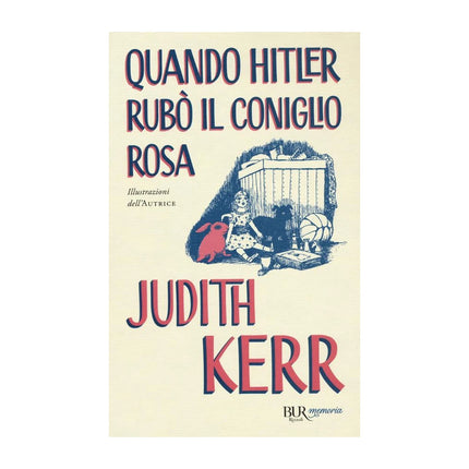 Copertina libro QUANDO HITLER RUBÒ IL CONIGLIO ROSA