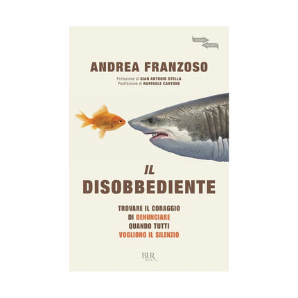 Copertina libro IL DISOBBEDIENTE