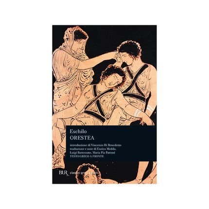 Copertina libro ORESTEA. TESTO GRECO A FRONTE