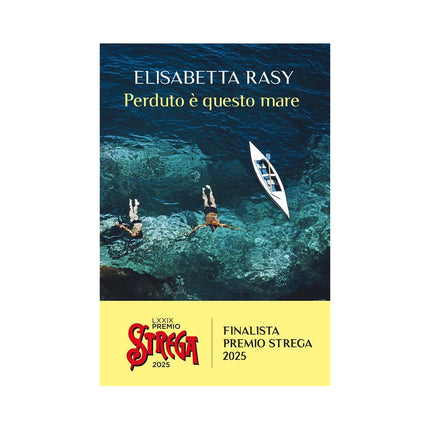 Copertina libro PERDUTO È QUESTO MARE
