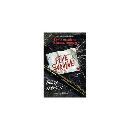 Copertina libro FIVE SURVIVE