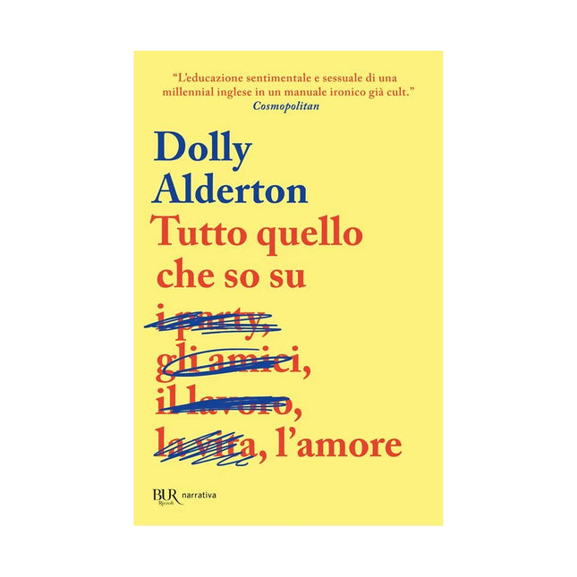 Copertina libro TUTTO QUELLO CHE SO SULL'AMORE