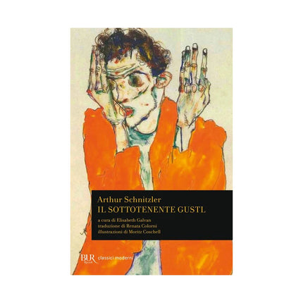 Copertina libro IL SOTTOTENENTE GUSTL. TESTO TEDESCO A F