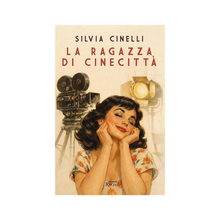 Copertina libro LA RAGAZZA DI CINECITTÀ