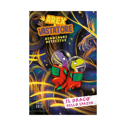 Copertina libro IL DRAGO DELLO SPAZIO. AREX E VASTATORE,