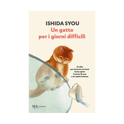 Copertina libro UN GATTO PER I GIORNI DIFFICILI