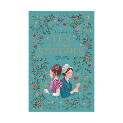 Copertina libro TEN THOUSAND STITCHES. IL RICAMO INCANTA
