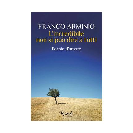 Copertina libro L'INCREDIBILE NON SI PUÒ DIRE A TUTTI. P