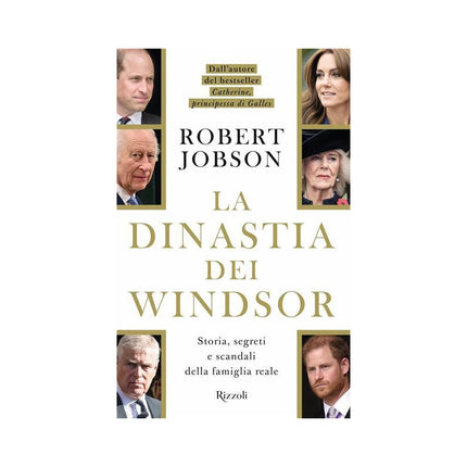Copertina libro LA DINASTIA DEI WINDSOR. STORIA, SEGRETI