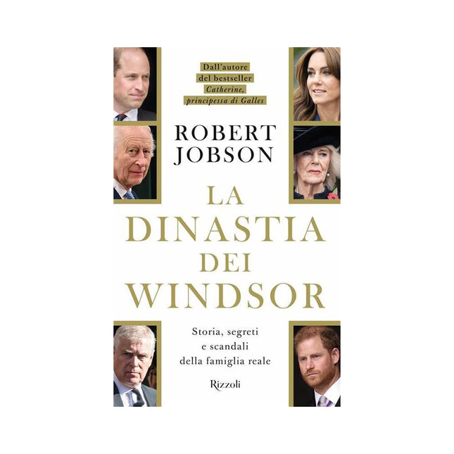 Copertina libro LA DINASTIA DEI WINDSOR. STORIA, SEGRETI