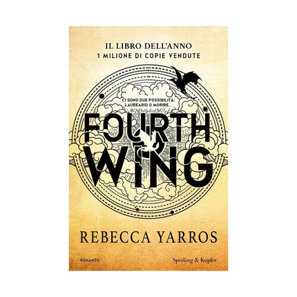 Copertina libro FOURTH WING. EDIZ. ITALIANA