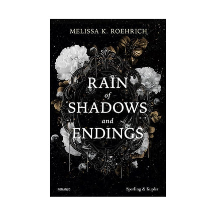 Copertina libro RAIN OF SHADOWS AND ENDINGS. EDIZ. ITALI