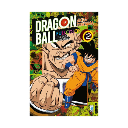 Copertina libro LA SAGA DEI SAIYAN. DRAGON BALL FULL COL