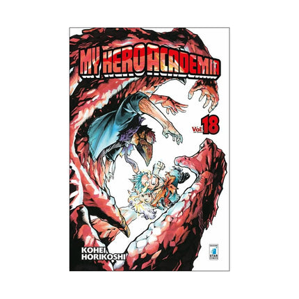 Copertina libro MY HERO ACADEMIA. VOL. 18
