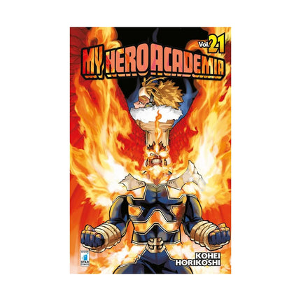 Copertina libro MY HERO ACADEMIA. VOL. 21