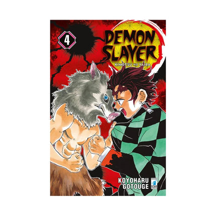 Copertina libro DEMON SLAYER. KIMETSU NO YAIBA. VOL. 4