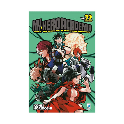 Copertina libro MY HERO ACADEMIA. VOL. 22