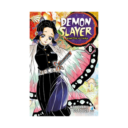 Copertina libro DEMON SLAYER. KIMETSU NO YAIBA. VOL. 6