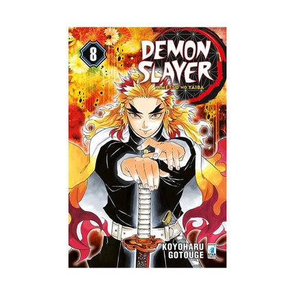Copertina libro DEMON SLAYER. KIMETSU NO YAIBA. VOL. 8