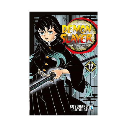 Copertina libro DEMON SLAYER. KIMETSU NO YAIBA. VOL. 12