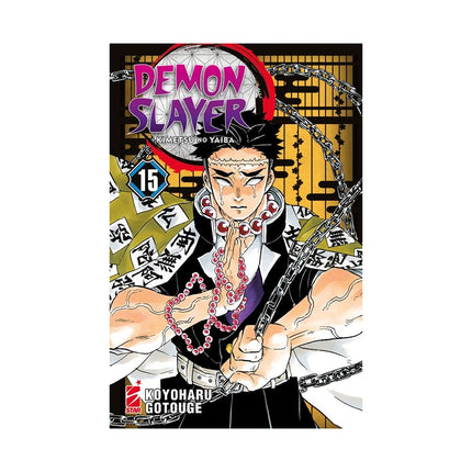 Copertina libro DEMON SLAYER. KIMETSU NO YAIBA. VOL. 15