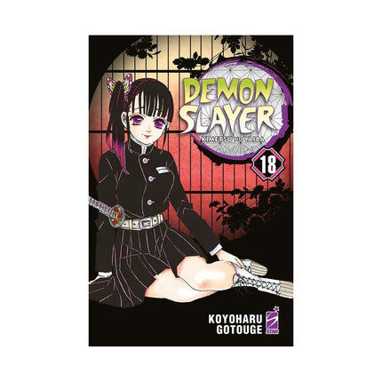 Copertina libro DEMON SLAYER. KIMETSU NO YAIBA. VOL. 18