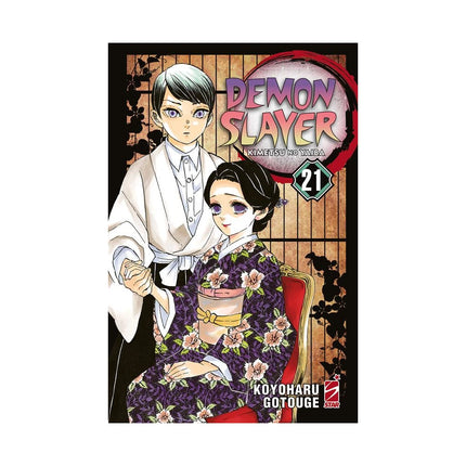 Copertina libro DEMON SLAYER. KIMETSU NO YAIBA. VOL. 21