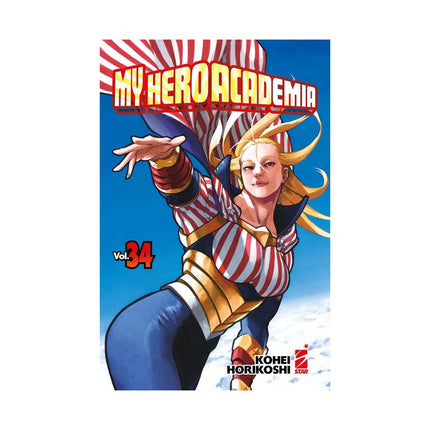 Copertina libro MY HERO ACADEMIA. VOL. 34