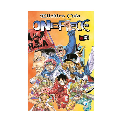 Copertina libro ONE PIECE. VOL. 107