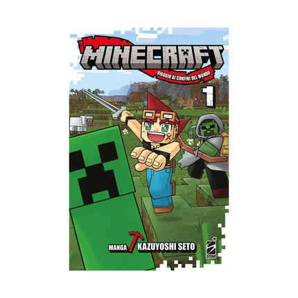 Copertina libro MINECRAFT. VIAGGIO AI CONFINI DEL MONDO.