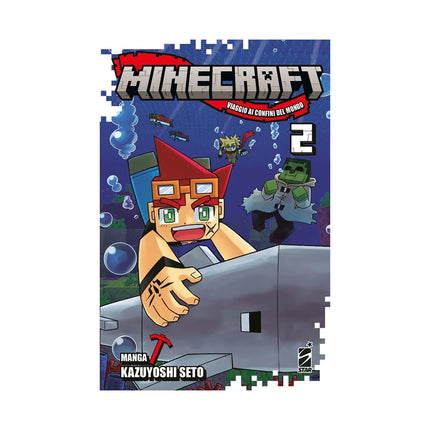 Copertina libro MINECRAFT. VIAGGIO AI CONFINI DEL MONDO.