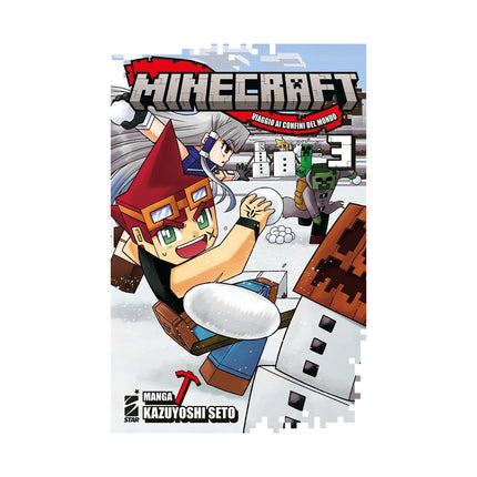 Copertina libro MINECRAFT. VIAGGIO AI CONFINI DEL MONDO.
