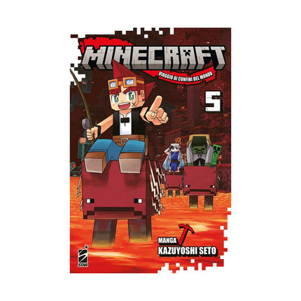 Copertina libro MINECRAFT. VIAGGIO AI CONFINI DEL MONDO.