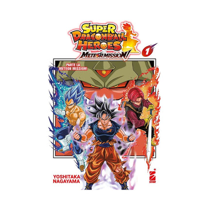 Copertina libro METEOR MISSION! SUPER DRAGON BALL HEROES