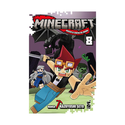 Copertina libro MINECRAFT. VIAGGIO AI CONFINI DEL MONDO.