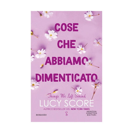Copertina libro COSE CHE ABBIAMO DIMENTICATO. THINGS WE