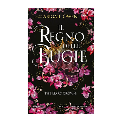 Copertina libro IL REGNO DELLE BUGIE. THE LIAR'S CROWN
