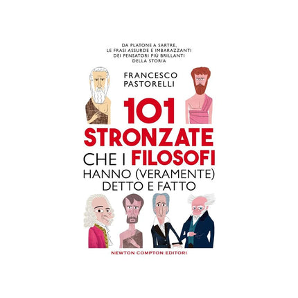Copertina libro 101 STRONZATE CHE I FILOSOFI HANNO (VERA