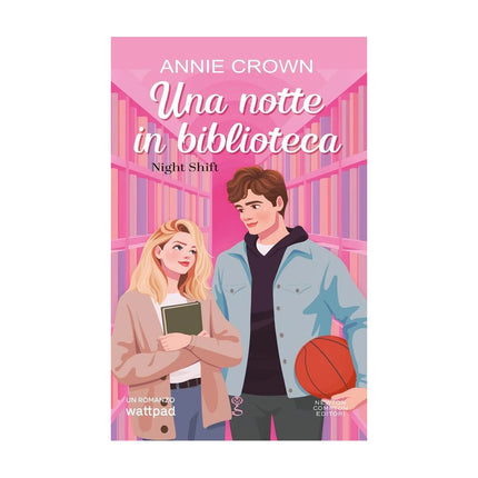 Copertina libro UNA NOTTE IN BIBLIOTECA. NIGHT SHIFT