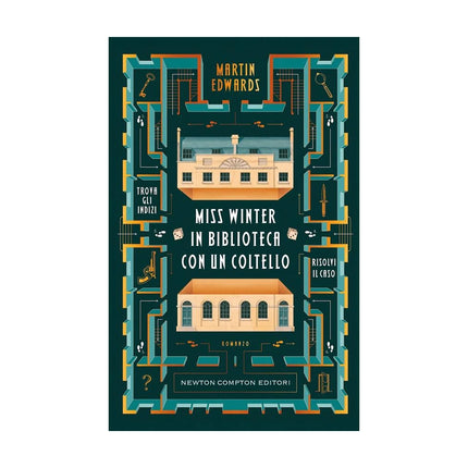Copertina libro MISS WINTER IN BIBLIOTECA CON UN COLTELL