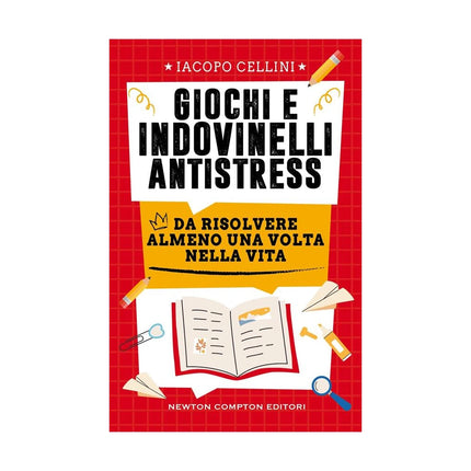 Copertina libro GIOCHI E INDOVINELLI ANTISTRESS DA RISOL