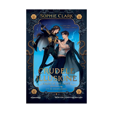 Copertina libro CRUDELE ILLUSIONE. CRUEL IS THE LIGHT