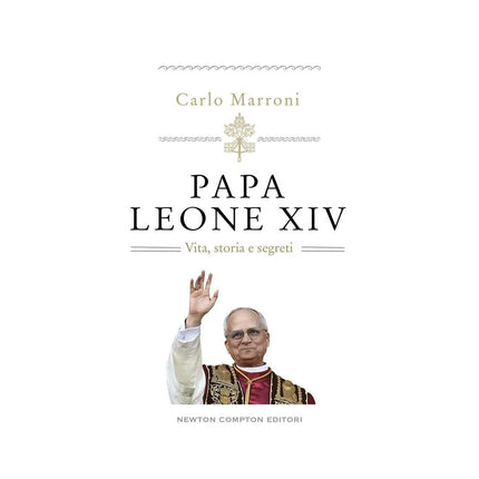 Copertina libro PAPA LEONE XIV. VITA, STORIA E SEGRETI