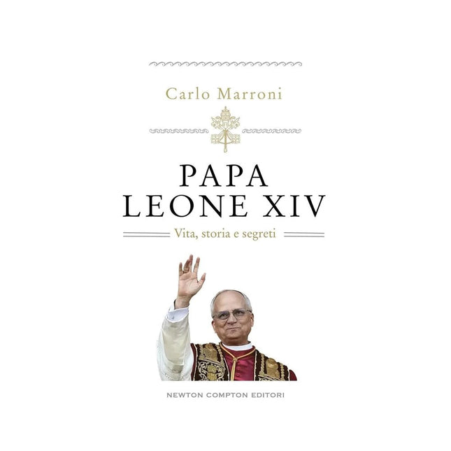 Copertina libro PAPA LEONE XIV. VITA, STORIA E SEGRETI
