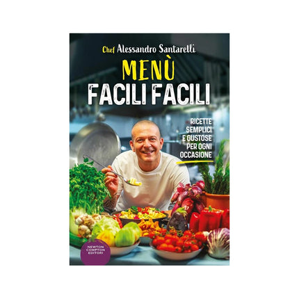 Copertina libro MENÙ FACILI FACILI. RICETTE SEMPLICI E G