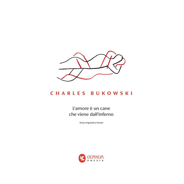 Copertina libro L'AMORE È UN CANE CHE VIENE DALL'INFERNO