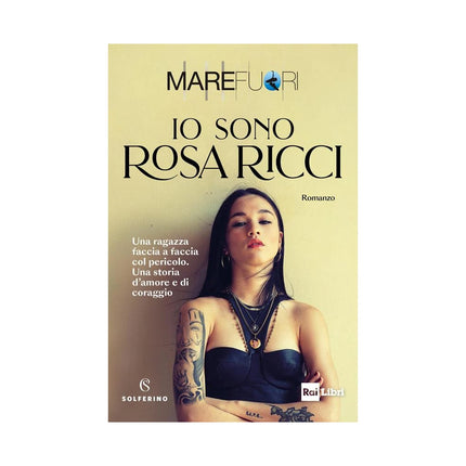 Copertina libro MARE FUORI. IO SONO ROSA RICCI