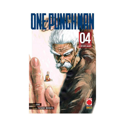 Copertina libro ONE-PUNCH MAN. VOL. 4: IL METEORITE GIGA